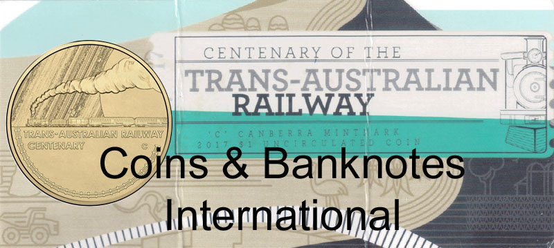 2017 C Australia $1 (Trans-Australian Railway) K000293